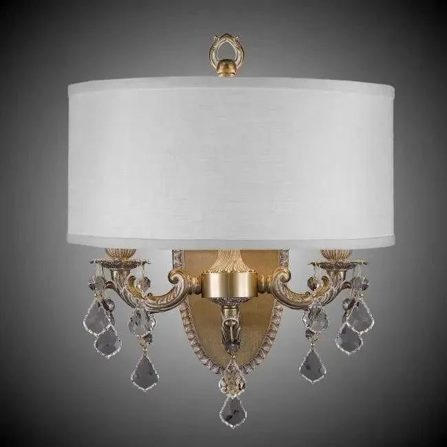 Rustic track lighting for farmhouse decorLlydia Shaded Brass and Crystal Wall Sconce Rustic track lighting for farmhouse decorLlydia Shaded Brass and Crystal Wall Sconce