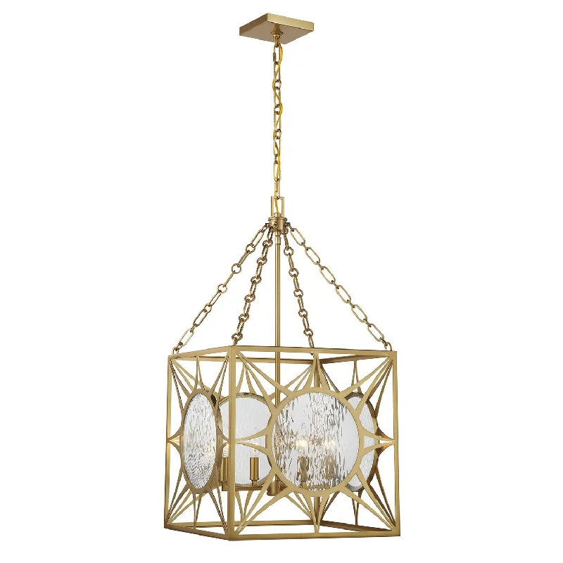 Low - Bay Industrial Lighting Fixtures for Small FactoriesBalfour Four Light Pendant