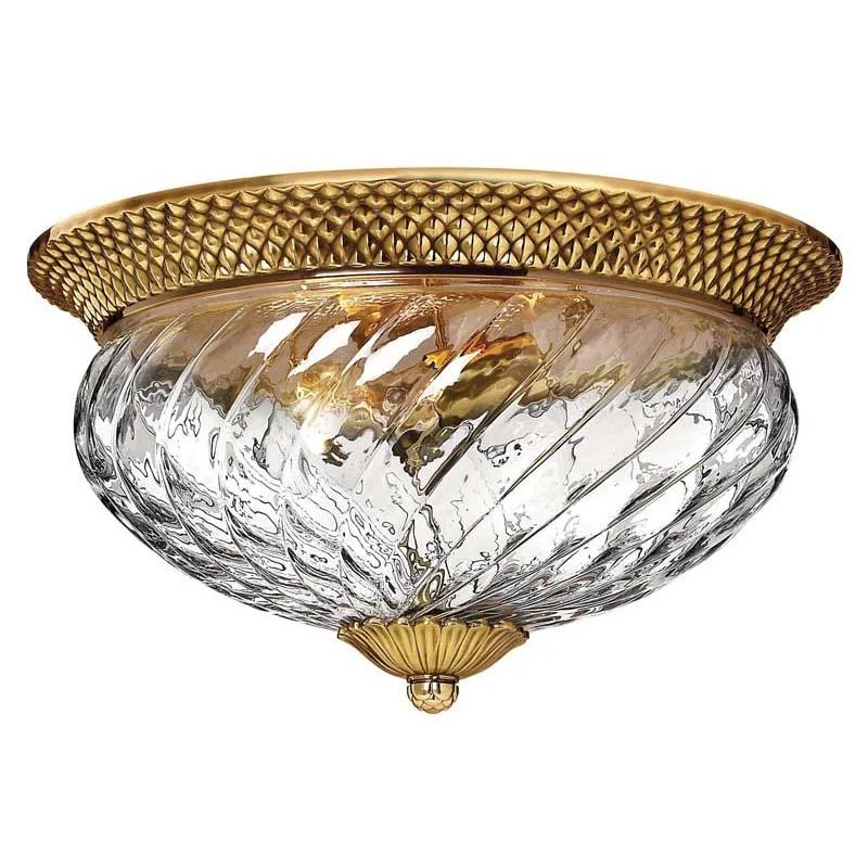 High - lumen track lighting for bright spacesHinkley 4881 Bathroom Plantation Ceiling Light