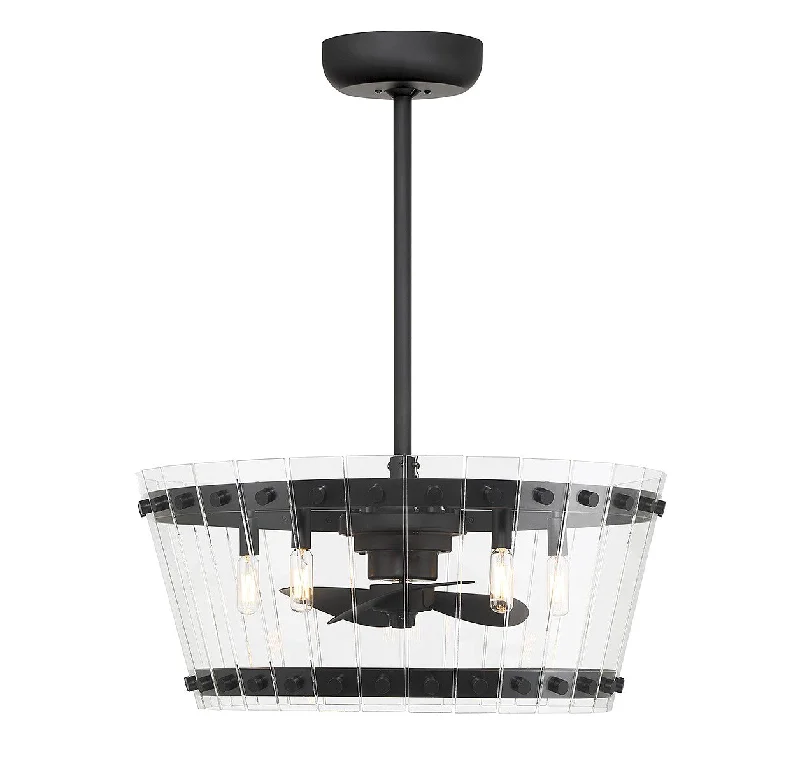 Dimmable Industrial Lighting for Ambiance ControlVentari LED Fan D'Lier