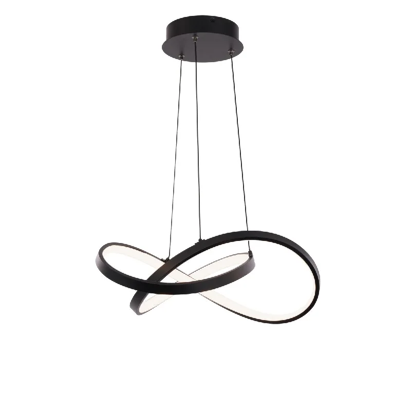 High - Bay LED Industrial Lighting for WarehousesVornado 23 in. LED Pendant Light Black finish