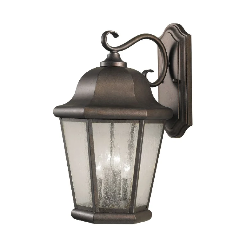High - Bay LED Industrial Lighting for WarehousesMartinsville 20 In. 4 Lights LED Outdoor Wall Light Bronze Finish