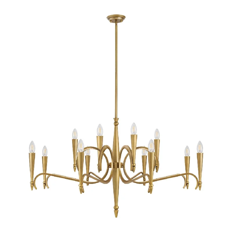 Industrial Exit Sign Lighting for Quick EvacuationTremont 12 Light Chandelier