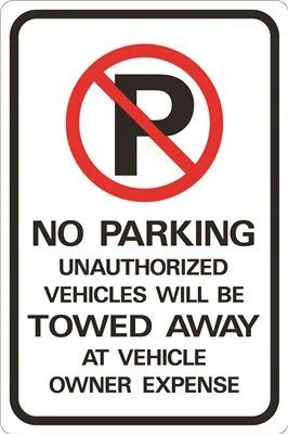 Commercial - grade track lighting for storesNo Parking Unauthorized Vehicles Will Be Towed Away At Owners Expense Heavy-Duty Sign 12 Inch X 18 Inch Commercial - grade track lighting for storesNo Parking Unauthorized Vehicles Will Be Towed Away At Owners Expense Heavy-Duty Sign 12 Inch X 18 Inch
