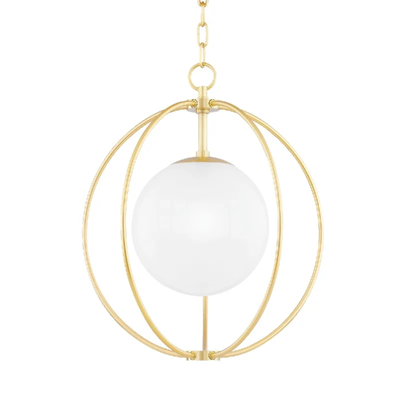 Industrial Wall - Mounted Lighting for Workshop WallsLyla 19 in. Pendant Light Brass Finish Industrial Wall - Mounted Lighting for Workshop WallsLyla 19 in. Pendant Light Brass Finish