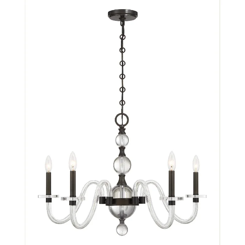 Color - Tunable Industrial Lighting for Special ApplicationsAragon Five Light Chandelier