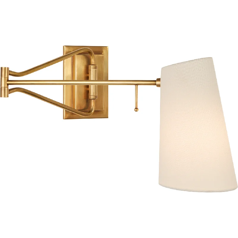 Track lighting with frosted glass shadesleather wall lamps with a distressed texture for a rugged and stylish lookKeil Swing Arm Wall Light Track lighting with frosted glass shadesleather wall lamps with a distressed texture for a rugged and stylish lookKeil Swing Arm Wall Light