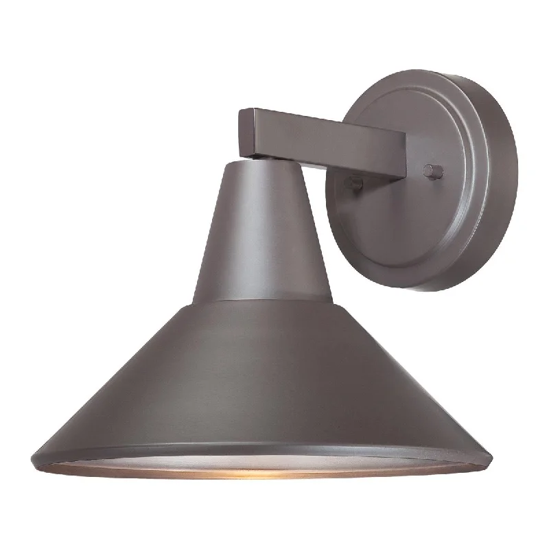 Waterproof Industrial Lighting for Wet AreasBay Crest 11 in. Outdoor Barn Light Bronze Finish