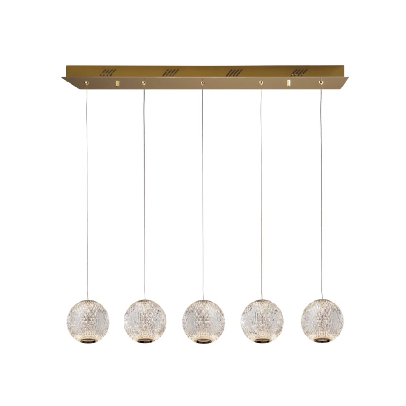 Track lighting for updating office lobbiesAustral 5 LED Lights Island Ceiling Light - Gold & Clear Finish IP20 Track lighting for updating office lobbiesAustral 5 LED Lights Island Ceiling Light - Gold & Clear Finish IP20
