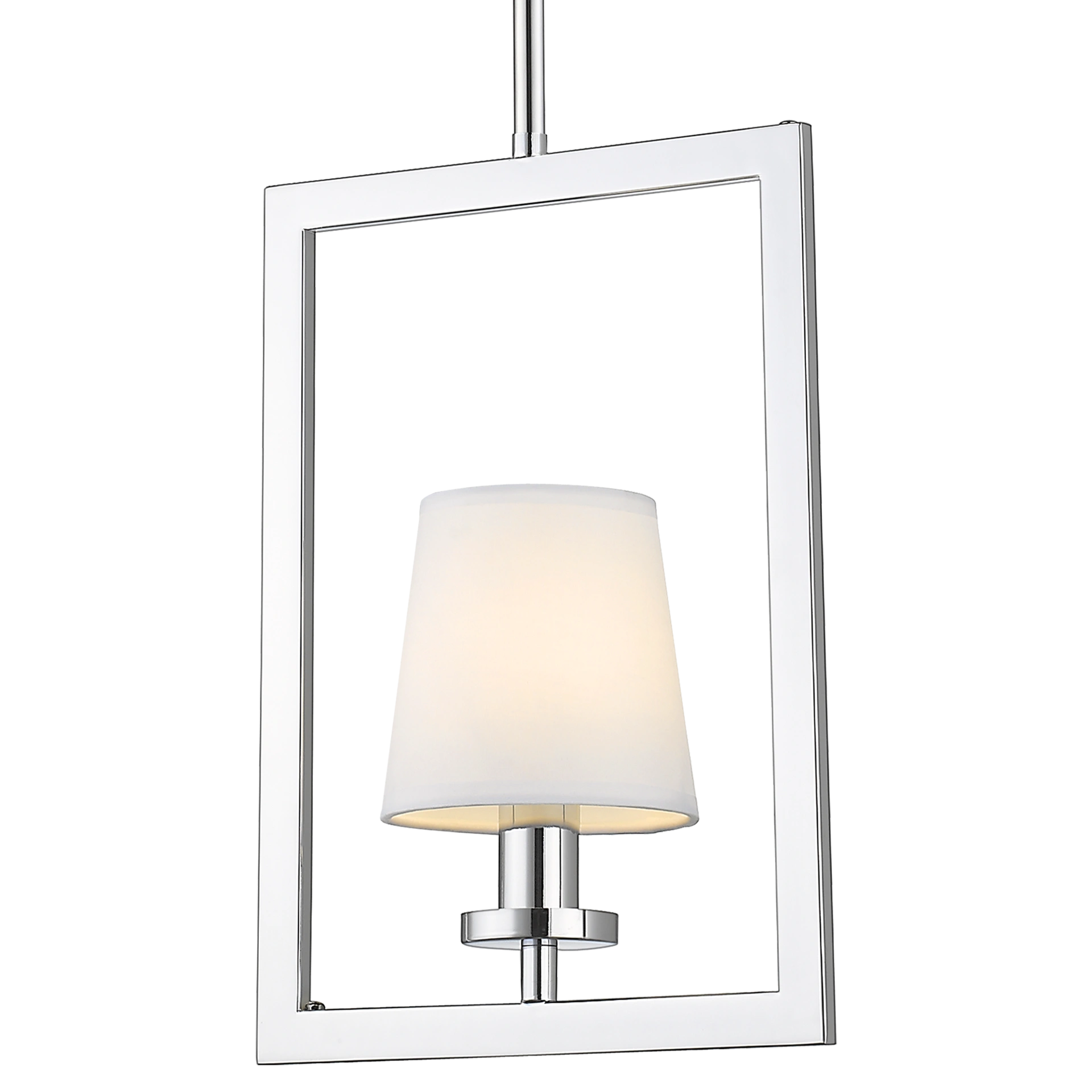 Track lighting for high - ceiling spacesLondon 1Lt Centre Ceiling Light - Chrome & White/Chrome & Black Finish
