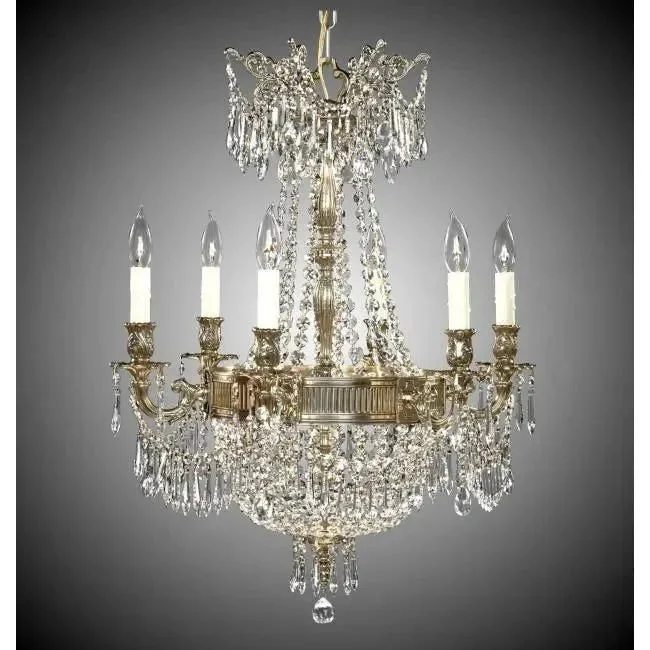 Track lighting for enhancing the architectureValencia Brass and Crystal Chandelier Track lighting for enhancing the architectureValencia Brass and Crystal Chandelier