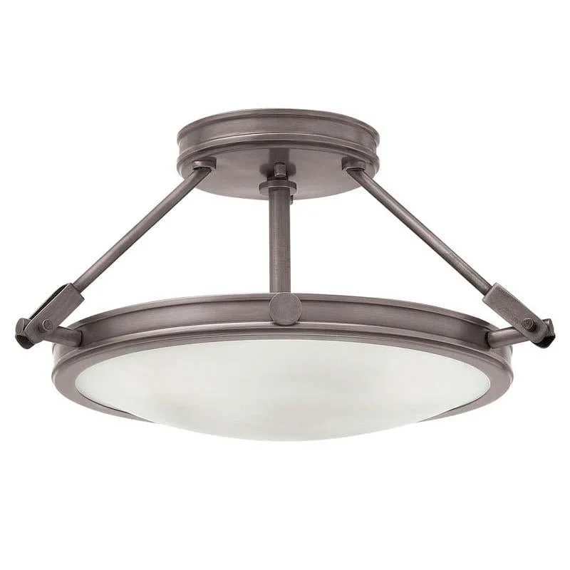 Track lighting with a brushed nickel finishHinkley 3381 Foyer Collier Ceiling Light Track lighting with a brushed nickel finishHinkley 3381 Foyer Collier Ceiling Light