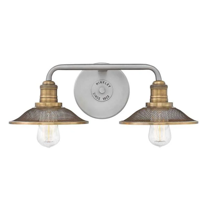 White track lighting for a clean lookHinkley 5292 Bathroom Rigby Light