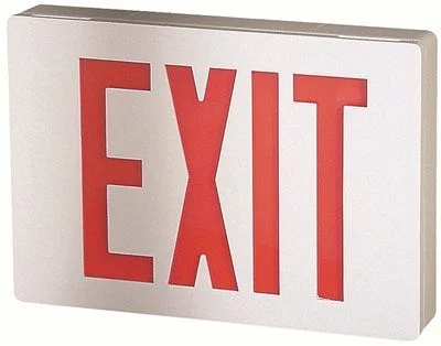 Track lighting with multiple heads for flexibilitySignature Die Cast Aluminum Led Exit Sign Red Track lighting with multiple heads for flexibilitySignature Die Cast Aluminum Led Exit Sign Red
