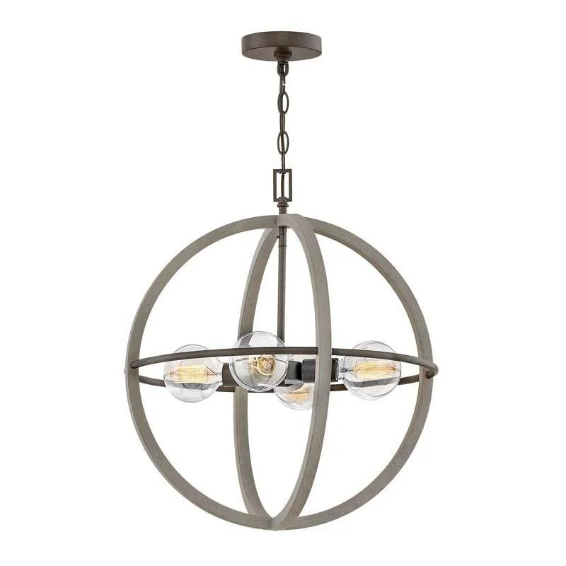 Track lighting with motion - sensor capabilitiesHinkley 3424DC Chandelier Bodie Dark Cement Track lighting with motion - sensor capabilitiesHinkley 3424DC Chandelier Bodie Dark Cement