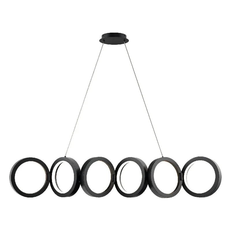 Track lighting with adjustable armsCabot LED Linear Pendant