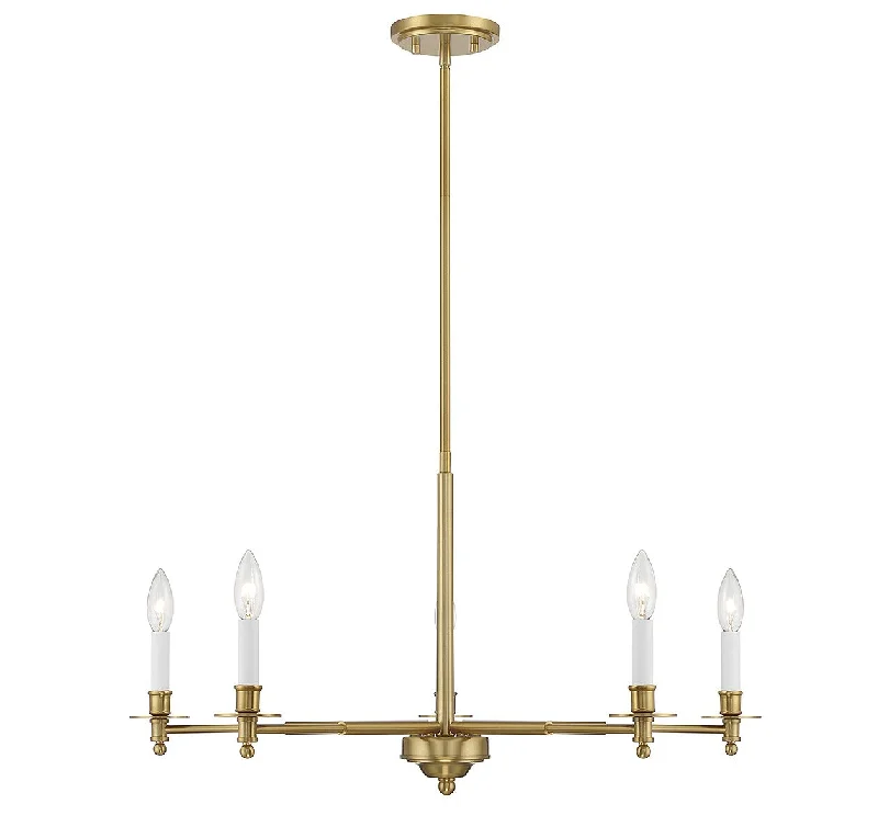 Color - Tunable Industrial Lighting for Special ApplicationsJasmine Five Light Chandelier