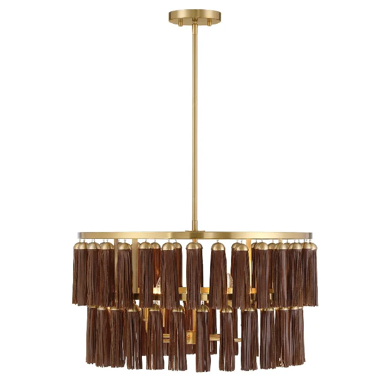 Low - Bay Industrial Lighting Fixtures for Small FactoriesAquitane Four Light Pendant
