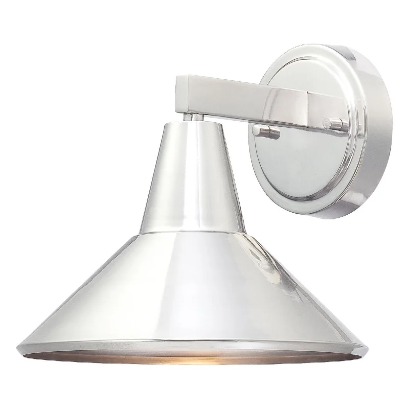 Dust - Resistant Industrial Lighting for Dirty WorkspacesBay Crest 9 in. Outdoor Barn Light Aluminum Finish
