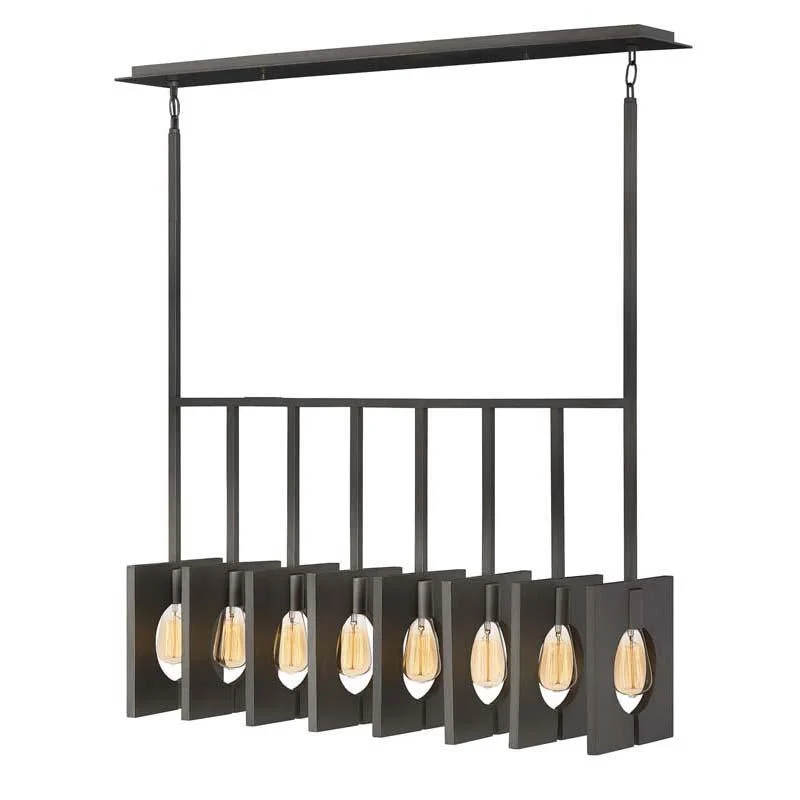 Track lighting for illuminating dining tablesHinkley 41315BGR Ludlow Brushed Graphite Chandelier Track lighting for illuminating dining tablesHinkley 41315BGR Ludlow Brushed Graphite Chandelier