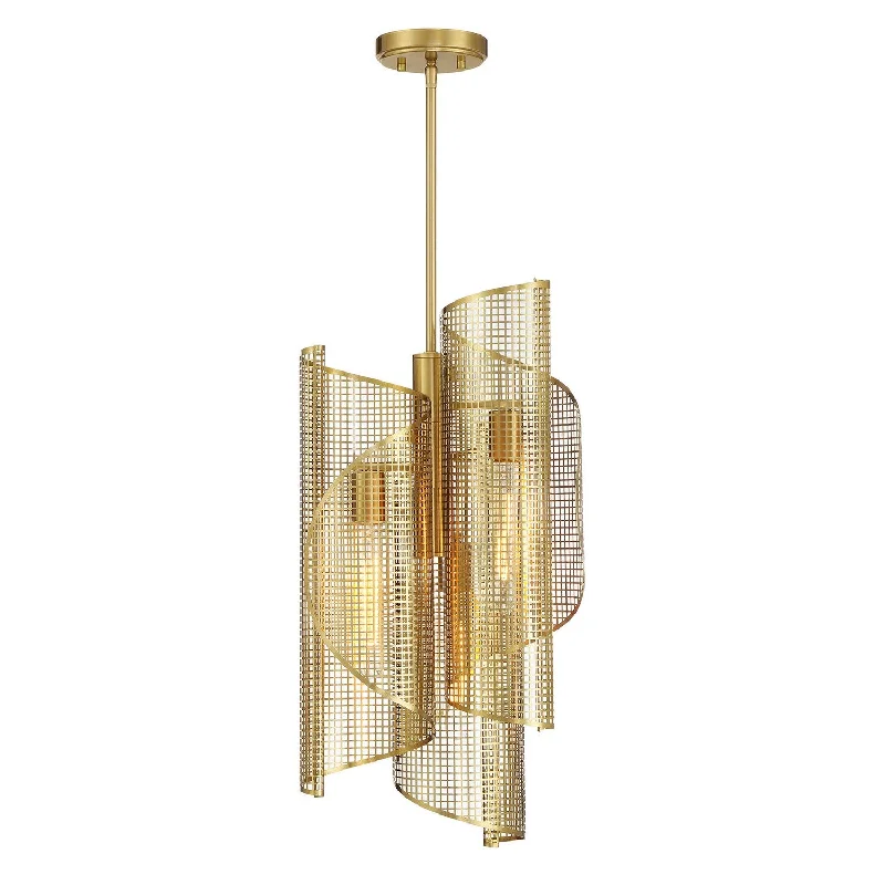 Corrosion - Resistant Industrial Lighting for Coastal FactoriesHillbourne Three Light Pendant