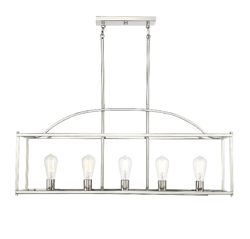 Industrial Exit Sign Lighting for Quick EvacuationPalladian Five Light Linear Chandelier Industrial Exit Sign Lighting for Quick EvacuationPalladian Five Light Linear Chandelier