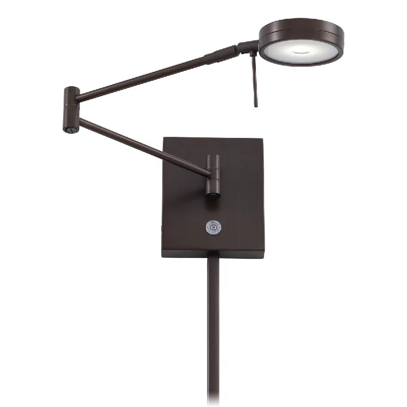 High - Bay LED Industrial Lighting for WarehousesGeorge's Reading Room Contemporary LED Swing Arm Wall Lamp Bronze finish