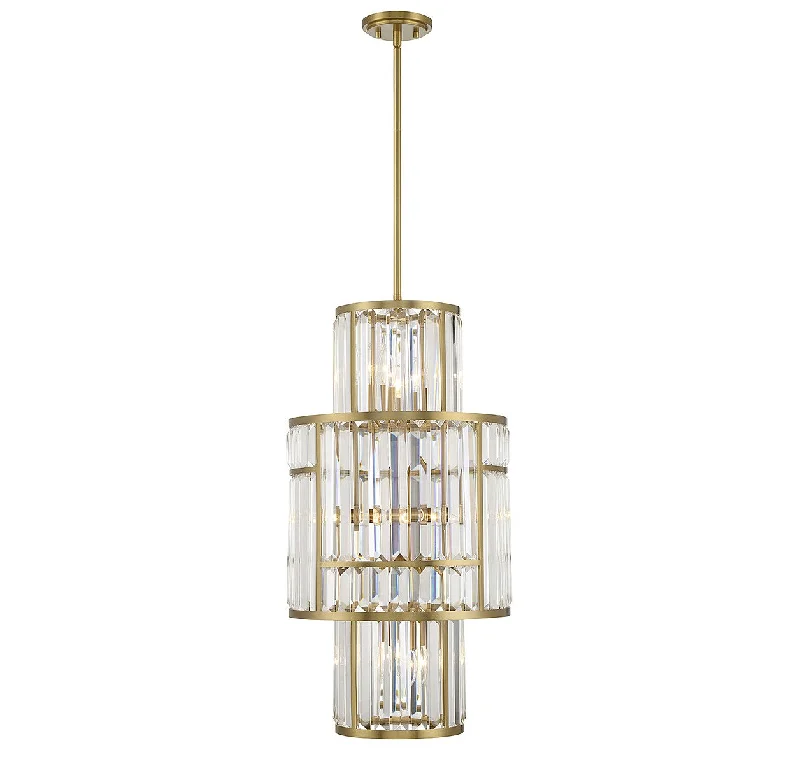 Industrial Lighting for Woodworking FactoriesRohe Eight Light Pendant