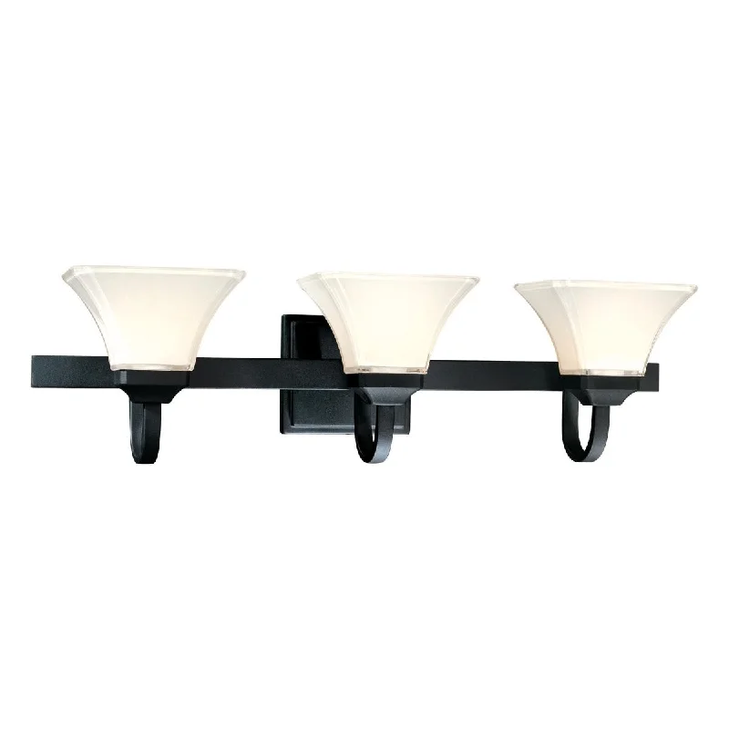 High - Bay LED Industrial Lighting for WarehousesAgilis 32 in. 3 Lights Vanity Light Black finish