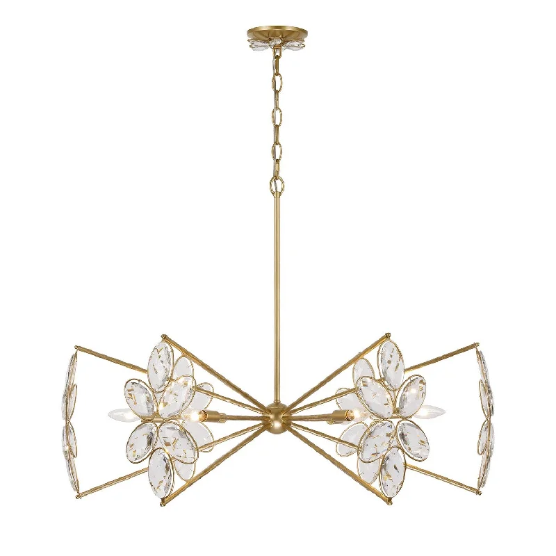 Energy - Efficient Industrial Lighting for Cost - SavingsMarbella Six Light Chandelier