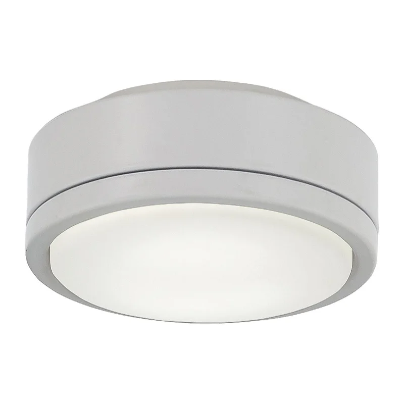 Durable Industrial Lighting for Harsh Environments7 In. Rudolph Ceiling Fan Light Kit, Flat White Finish