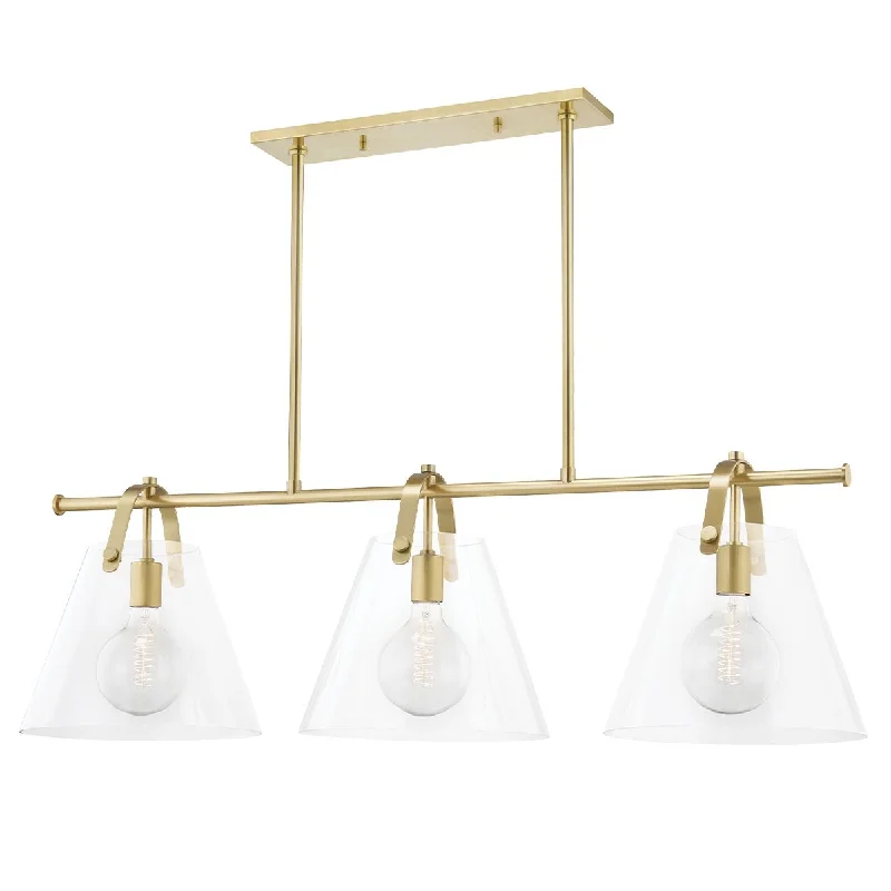 Waterproof Industrial Lighting for Wet AreasKarin 44 in. 3 Lights Pendant Light Brass Finish Waterproof Industrial Lighting for Wet AreasKarin 44 in. 3 Lights Pendant Light Brass Finish