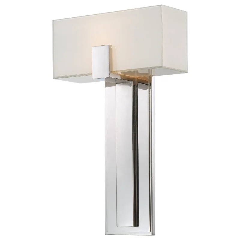Industrial Lighting for Pharmaceutical Manufacturing17 In. Wall Light Polished Nickel