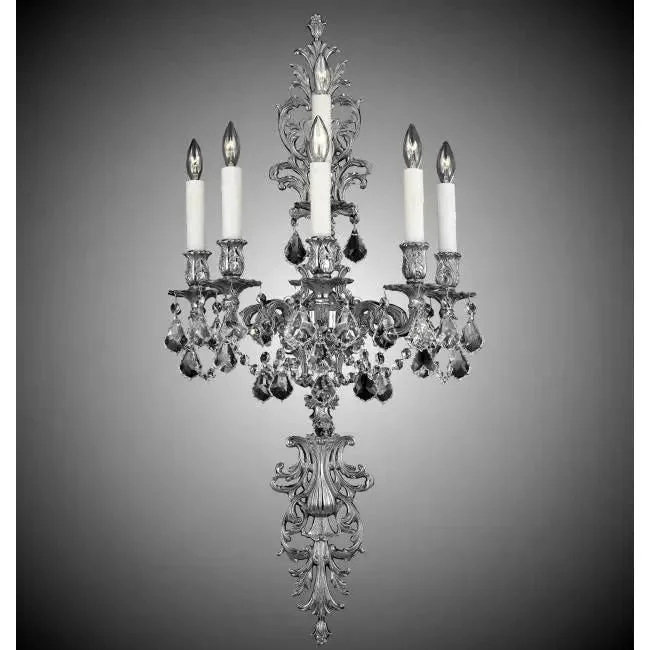 Track lighting for adding a touch of eleganceBrass and Crystal Wall Sconce WS9491