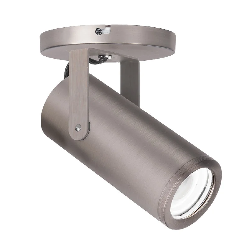 Industrial Emergency Lighting for Safety in FactoriesSilo X20 LED Monopoint Head 20W 1000 Lumens 3500K, Beam Adjustable 15°- 50°, Nickel