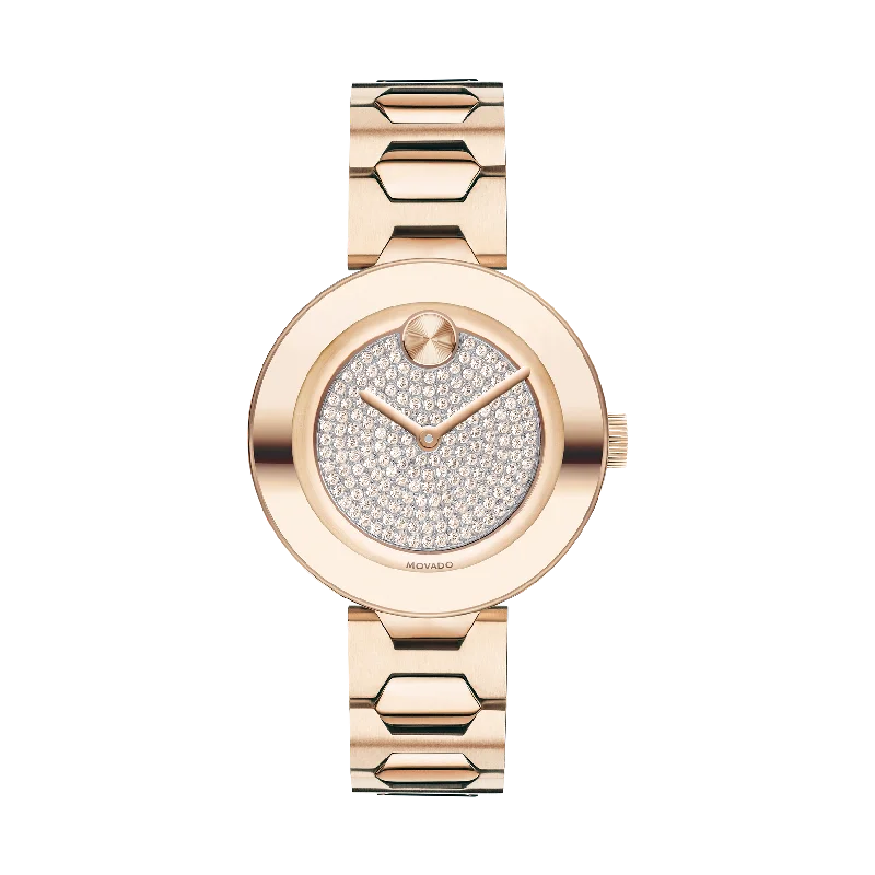 Movado Bold Crystal Pave