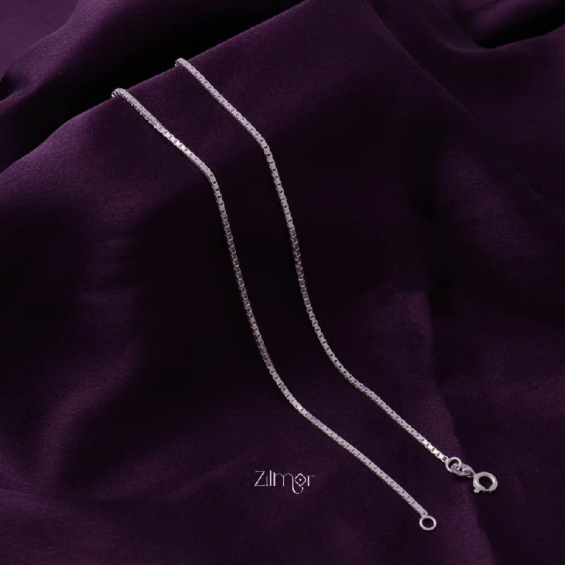 ZM101007 - 925 Silver Pair Anklet