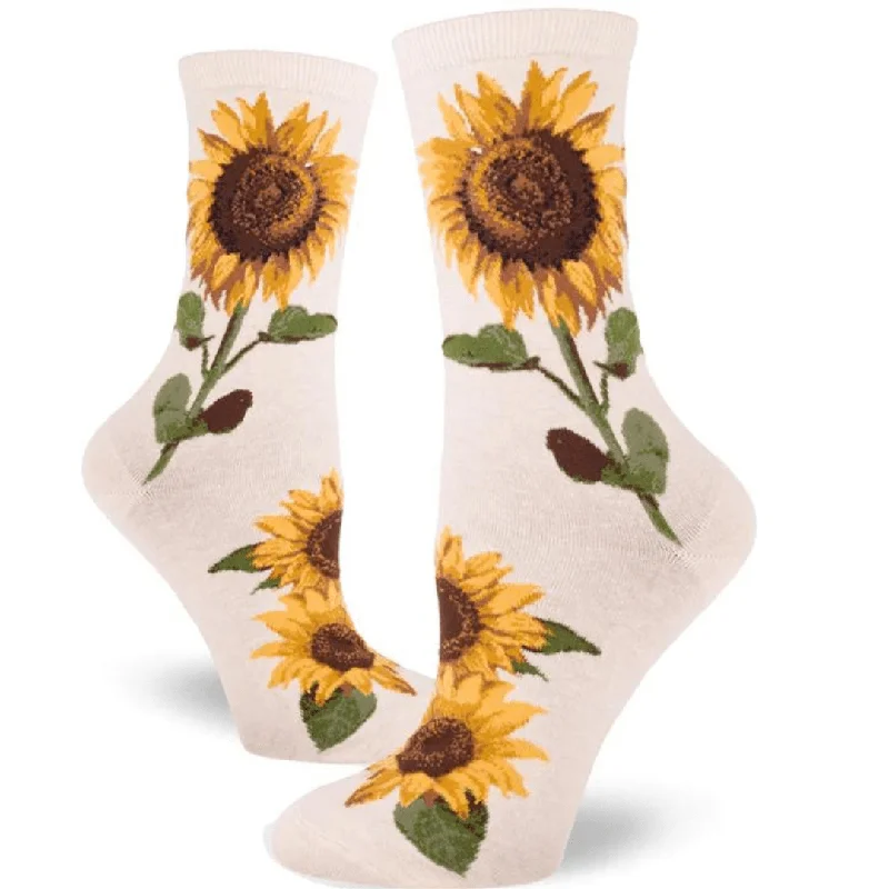 Sunflower Women's Crew Socks