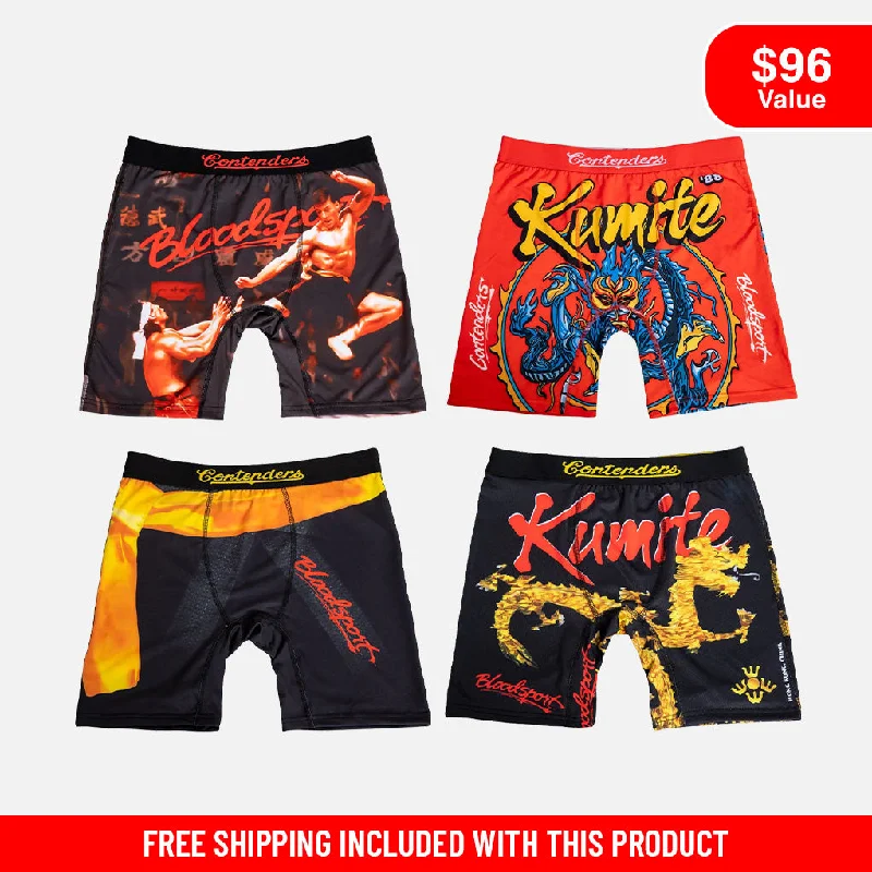 BLOODSPORT 4 PACK BRIEF