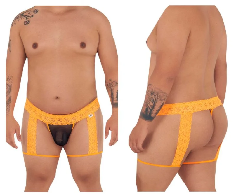 CandyMan 99369X Thongs Color Hot Orange