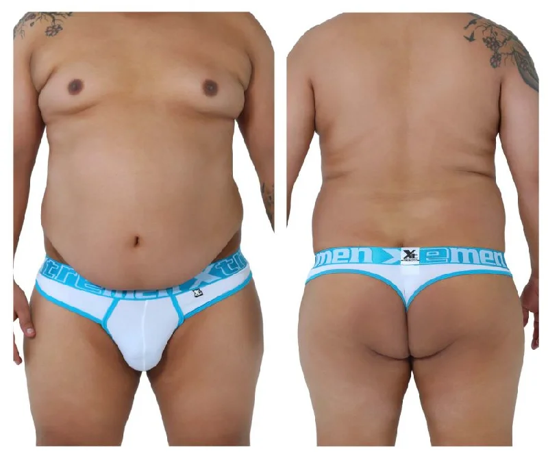 Xtremen 91031X Piping Thongs Color White