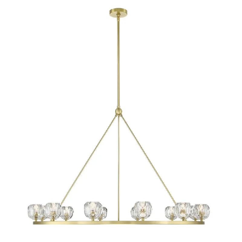 Chandeliers with Pendant Lights for a Stylish LookChandeliers with Pendant Lights for a Stylish LookAragon 12 Light Soft Brass Chandelier