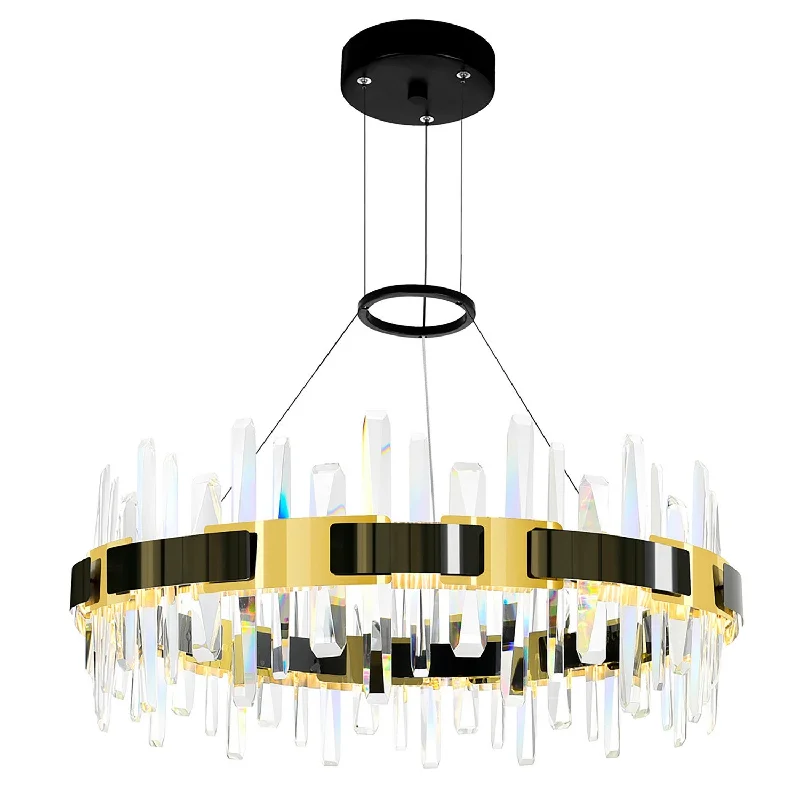 Chandeliers with Metal Frames in Black FinishChandeliers with Metal Frames in Black FinishCWI Aya 1592P32-612 Chandelier Light - Pearl_Black_Titanium_Gold Chandeliers with Metal Frames in Black FinishChandeliers with Metal Frames in Black FinishCWI Aya 1592P32-612 Chandelier Light - Pearl_Black_Titanium_Gold