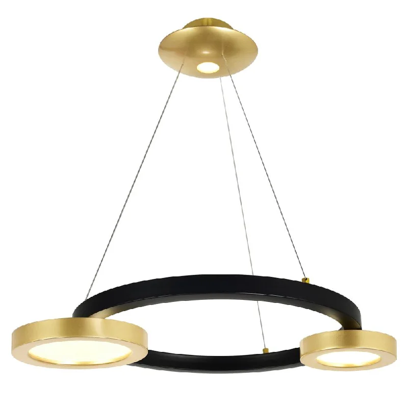 Chandeliers with Clear Crystal for a Sparkling EffectChandeliers with Clear Crystal for a Sparkling EffectDeux Lunes LED Chandelier With Sun Gold & Black Finish Chandeliers with Clear Crystal for a Sparkling EffectChandeliers with Clear Crystal for a Sparkling EffectDeux Lunes LED Chandelier With Sun Gold & Black Finish