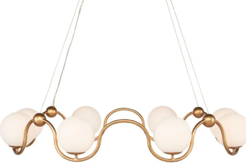 Chandeliers with Metal Frames in Bronze FinishChandeliers with Metal Frames in Bronze FinishGold Glam Harmony Chandelier