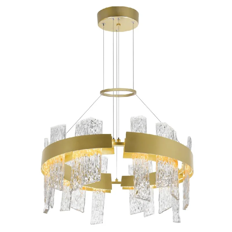 Chandeliers for Living Rooms to Create a Focal PointChandeliers for Living Rooms to Create a Focal PointGuadiana 24 in LED Satin Gold Chandelier
