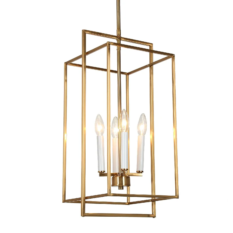 Chandeliers with Dimmable Lights for Ambiance ControlChandeliers with Dimmable Lights for Ambiance ControlHoyueren 4-Light Mini Brass Chandelier