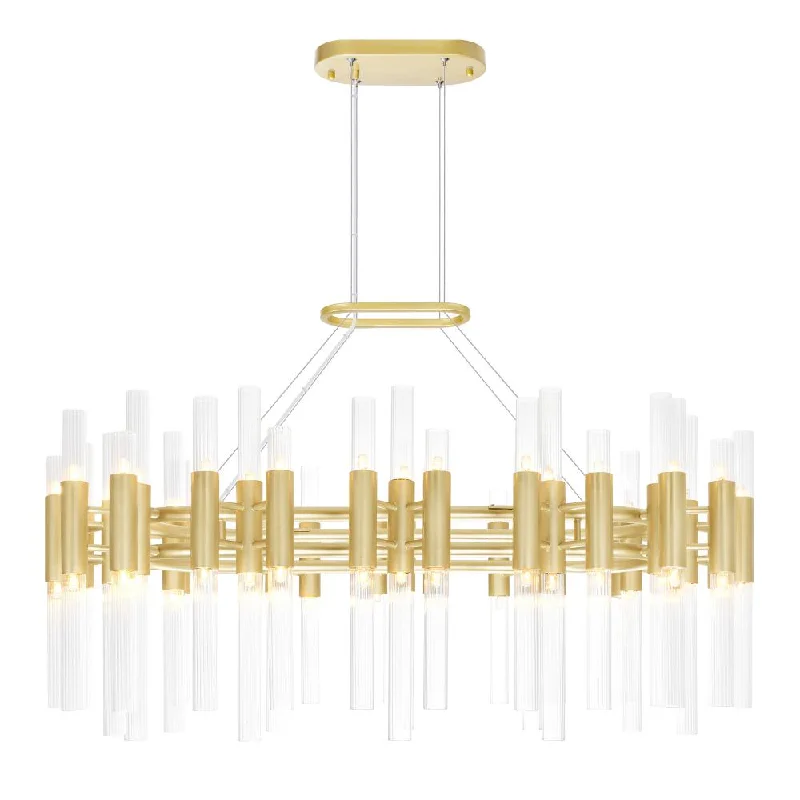 Traditional Brass Chandeliers for Classic InteriorsTraditional Brass Chandeliers for Classic InteriorsOrgue 72 Light Chandelier With Satin Gold Finish Traditional Brass Chandeliers for Classic InteriorsTraditional Brass Chandeliers for Classic InteriorsOrgue 72 Light Chandelier With Satin Gold Finish
