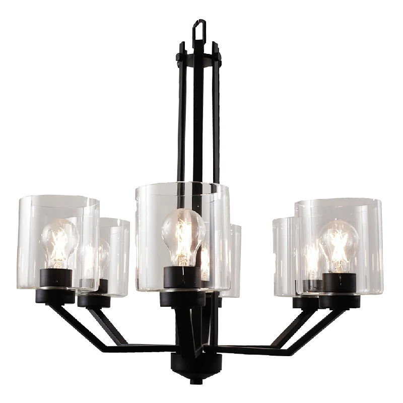 Industrial Iron Chandeliers for Loft - Inspired SpacesIndustrial Iron Chandeliers for Loft - Inspired SpacesPiper 6 Light Matte Black Chandelier Industrial Iron Chandeliers for Loft - Inspired SpacesIndustrial Iron Chandeliers for Loft - Inspired SpacesPiper 6 Light Matte Black Chandelier