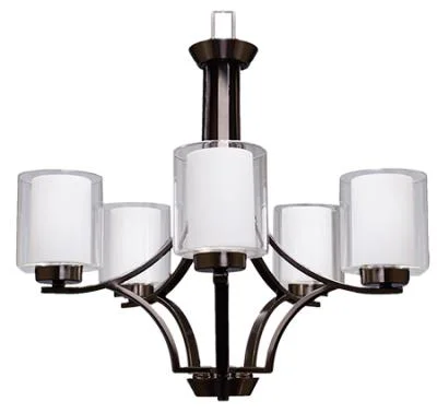 Oversized Chandeliers as a Statement Piece in Living RoomsOversized Chandeliers as a Statement Piece in Living RoomsSaundra Matte Black 5 Light Chandelier